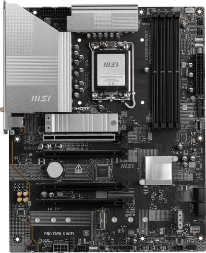 MSI-Scheda-Madre-pro-Z890-s-wifi--Z890lga18514ddr54pci-ex163m.21usb-40g2usb-20g8usb-5g-4usb-2.0