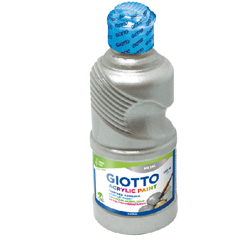 TEMPERA-PRONTA-ACRILICA-GIOTTO-250ML-ARGENTO