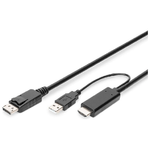 Digitus Cavo adattatore da 4K HDMI - da HDMI a DisplayPort