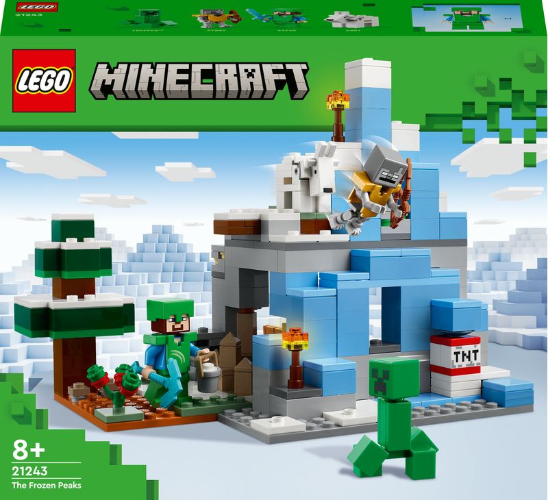 LEGO-Minecraft-I-picchi-ghiacciati