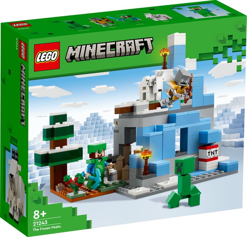 LEGO-Minecraft-I-picchi-ghiacciati