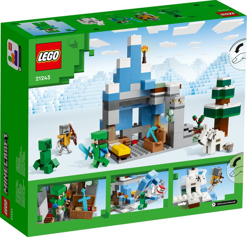 LEGO-Minecraft-I-picchi-ghiacciati