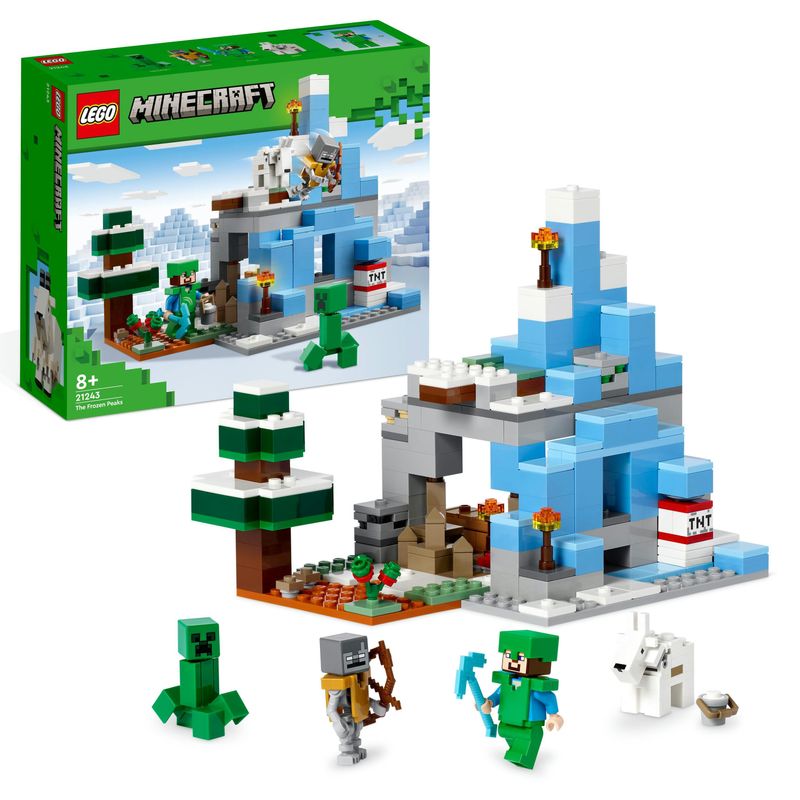 LEGO-Minecraft-I-picchi-ghiacciati