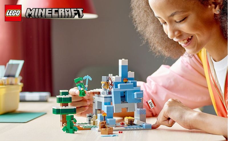 LEGO-Minecraft-I-picchi-ghiacciati