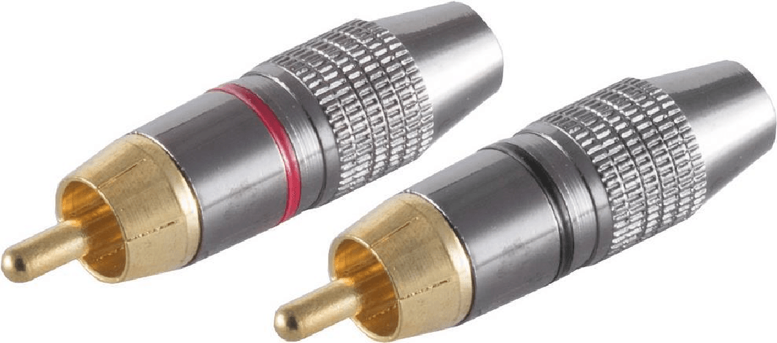 Shiverpeaks BS52024-SET connettore cavo RCA grigio (BS52024-SET)