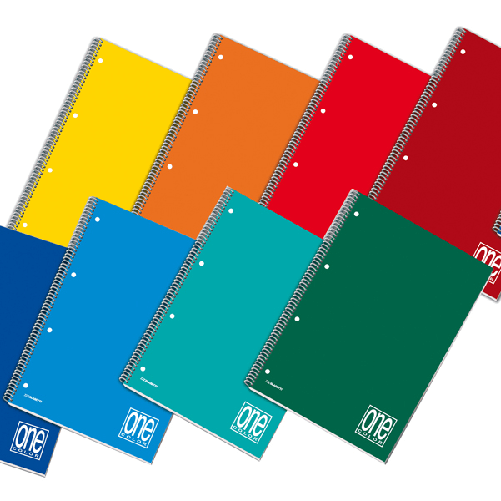 BLASETTI MAXIQUADERNO A4 SPIRALATO 4mm c/fori 70gr 140fg ONE COLOR BLASETTI