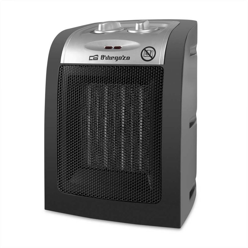 Orbegozo-CR-5017-Interno-Nero-Argento-1500-W-Riscaldatore-ambiente-elettrico-con-ventilatore