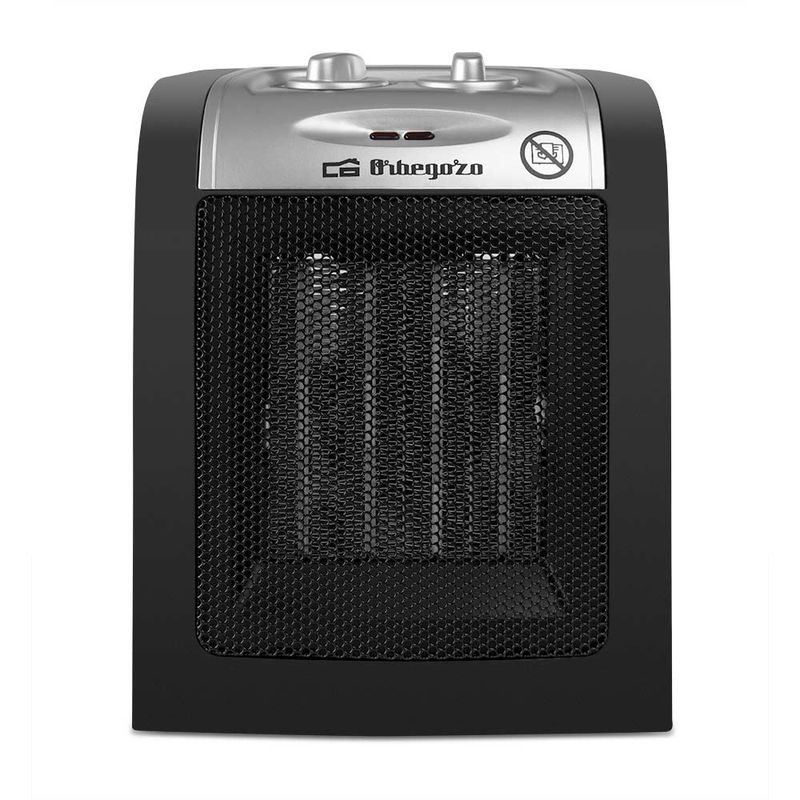 Orbegozo-CR-5017-Interno-Nero-Argento-1500-W-Riscaldatore-ambiente-elettrico-con-ventilatore
