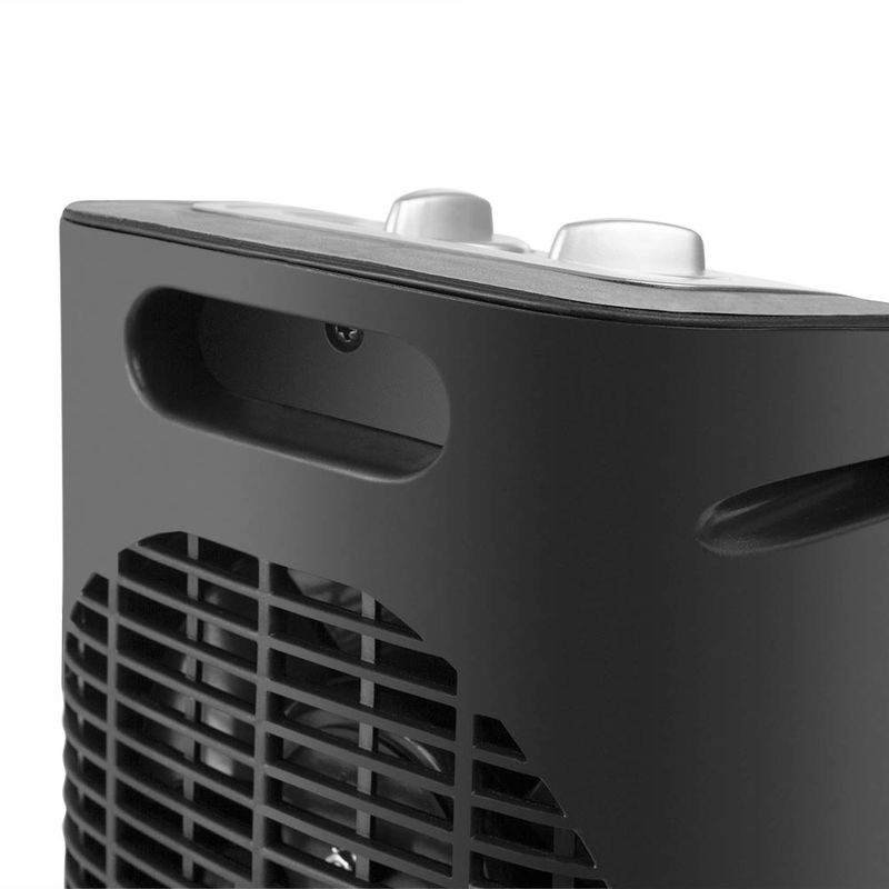 Orbegozo-CR-5017-Interno-Nero-Argento-1500-W-Riscaldatore-ambiente-elettrico-con-ventilatore