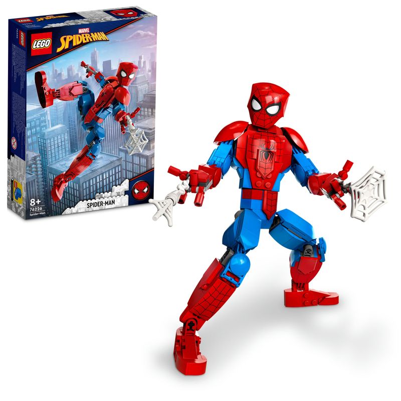 LEGO-Marvel-76226-Personaggio-di-Spider-Man-Set-Action-Figure-Snodabile-da-Collezione-Film-Supereroi-Giochi-per-Bambini