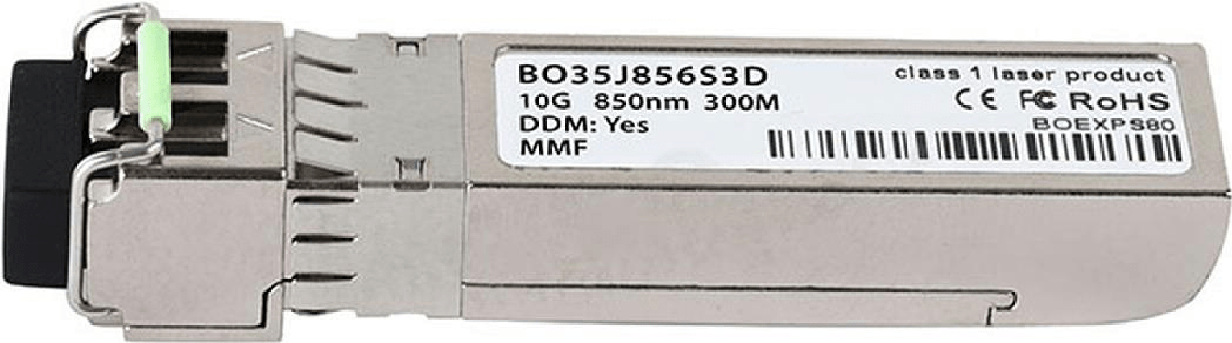 BlueOptics Zhone MXK-10GE-SFP+-SR compatibile SFP+ BO35J856S3D