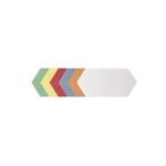 Franken  Cartoncino moderazione FRANKEN rombo 205 x 95 mm assortito nei colori bianco azzurro rosso giallo