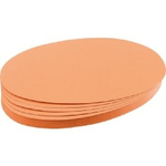 Franken  Cartoncino moderazione FRANKEN ovale 190 x 110 mm arancione Carta riciclata al 100% 130 g/mq (UMZ