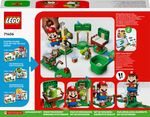 LEGO-Super-Mario-71406-Pack-Espansione-Casa-dei-Regali-di-Yoshi-con-2-Figure-Giocattoli-da-Combinare-con-gli-Starter-Pack