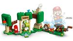 LEGO-Super-Mario-71406-Pack-Espansione-Casa-dei-Regali-di-Yoshi-con-2-Figure-Giocattoli-da-Combinare-con-gli-Starter-Pack