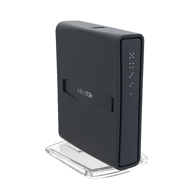 Mikrotik-hAP-Ac-Lite-Tower-Supporto-Power-Over-Ethernet-Nero