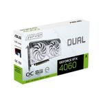 ASUS-Dual--RTX4060-O8G-WHITE-NVIDIA-GeForce-RTX­-4060-8-GB-GDDR6