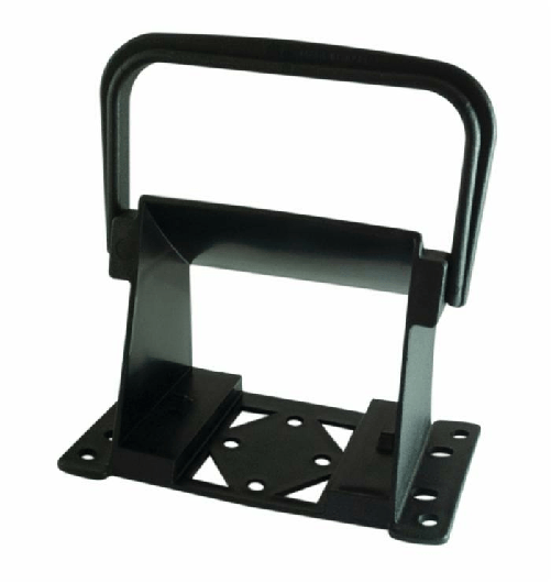 Supporto in plastica per cuneo fermaruota con raggio 360mm confezione da 2 pezzi