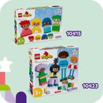 LEGO-DUPLO-10415-Forti-Sentimenti-ed-Emozioni-Giochi-per-Bambini-da-1.5-Anni-Impilabili-con-23-Mattoncini-e-4-Personaggi