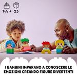 LEGO-DUPLO-10415-Forti-Sentimenti-ed-Emozioni-Giochi-per-Bambini-da-1.5-Anni-Impilabili-con-23-Mattoncini-e-4-Personaggi