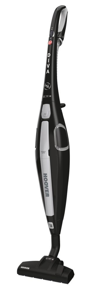 Hoover Diva , Aspirapolvere con filo, Nero, 1,7L, Con sacchetto