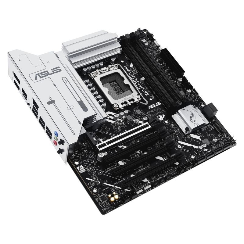 ASUS-Intel-PRIME-Z890M-PLUS-WIFI-Scheda-Madre-Intel-mATX-10121-Fasi-di-Alimentazione-PCIe-5.0-GPU-di-Nuova-generazione-Porta-USB-C-20Gbps-3-Slot-M.2-Wi-Fi-7-Q-Antenna