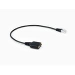 Conceptronic Equip 147944 cavo audio 0,25 m RJ-9 2 x 3.5mm Nero