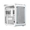 Cooler-Master-Qube-500-Flatpack-White-Middle-Tower-Vetro-Temperato-No-Power-minITX-mATX-ATX-E-ATX