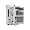 Cooler-Master-Qube-500-Flatpack-White-Middle-Tower-Vetro-Temperato-No-Power-minITX-mATX-ATX-E-ATX