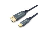 Equip Cavo e Adattatore Video 3mt Usb Tipo-c DisplayPort Grigio