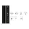 TCL-65P79B-Smart-TV-65-Pollici-4K-Ultra-HD-Display-LED-Sistema-Google-TV-DVBT2-C-S2-Classe-F-Dolby-Atmos-colore-Titanio