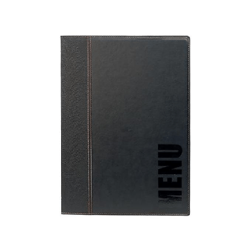 3C Casa Securit MC-TRA4-BL A4 Pelle, Plastica Poliuretanica PU, Plastica Nero 1 pz