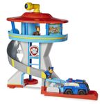 PAW-Patrol-Quartier-Generale-Set-di-gioco-Torre-di-Controllo-2-Personaggi-di-Chase-auto-della-polizia-di-Chase-e-accessori-Giochi-per-bambini-dai-3-anni-in-su