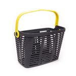 Urban-Prime-UP-BSK-EBK-Cestino-e-borsa-per-bicicletta-Frontale-Cestino-per-biciclette-Plastica-Nero-Giallo