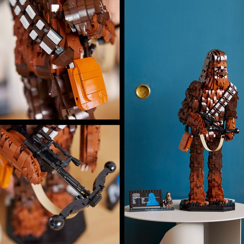 LEGO-Star-Wars-75371-Chewbacca-Kit-Modellismo-per-Adulti-da-Collezione-40°-Anniversario-Il-Ritorno-dello-Jedi-Idea-Regalo