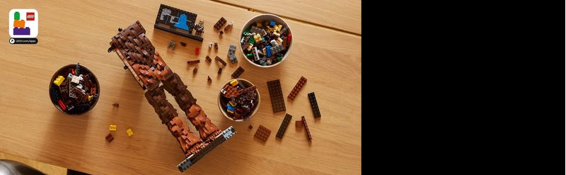 LEGO-Star-Wars-75371-Chewbacca-Kit-Modellismo-per-Adulti-da-Collezione-40°-Anniversario-Il-Ritorno-dello-Jedi-Idea-Regalo