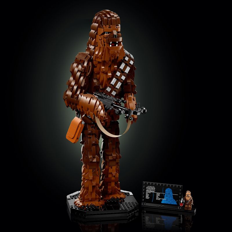 LEGO-Star-Wars-75371-Chewbacca-Kit-Modellismo-per-Adulti-da-Collezione-40°-Anniversario-Il-Ritorno-dello-Jedi-Idea-Regalo