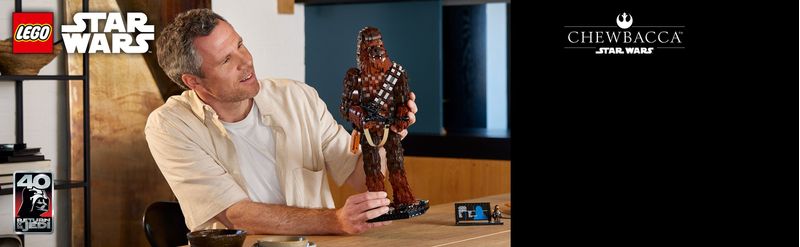 LEGO-Star-Wars-75371-Chewbacca-Kit-Modellismo-per-Adulti-da-Collezione-40°-Anniversario-Il-Ritorno-dello-Jedi-Idea-Regalo