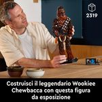 LEGO-Star-Wars-75371-Chewbacca-Kit-Modellismo-per-Adulti-da-Collezione-40°-Anniversario-Il-Ritorno-dello-Jedi-Idea-Regalo