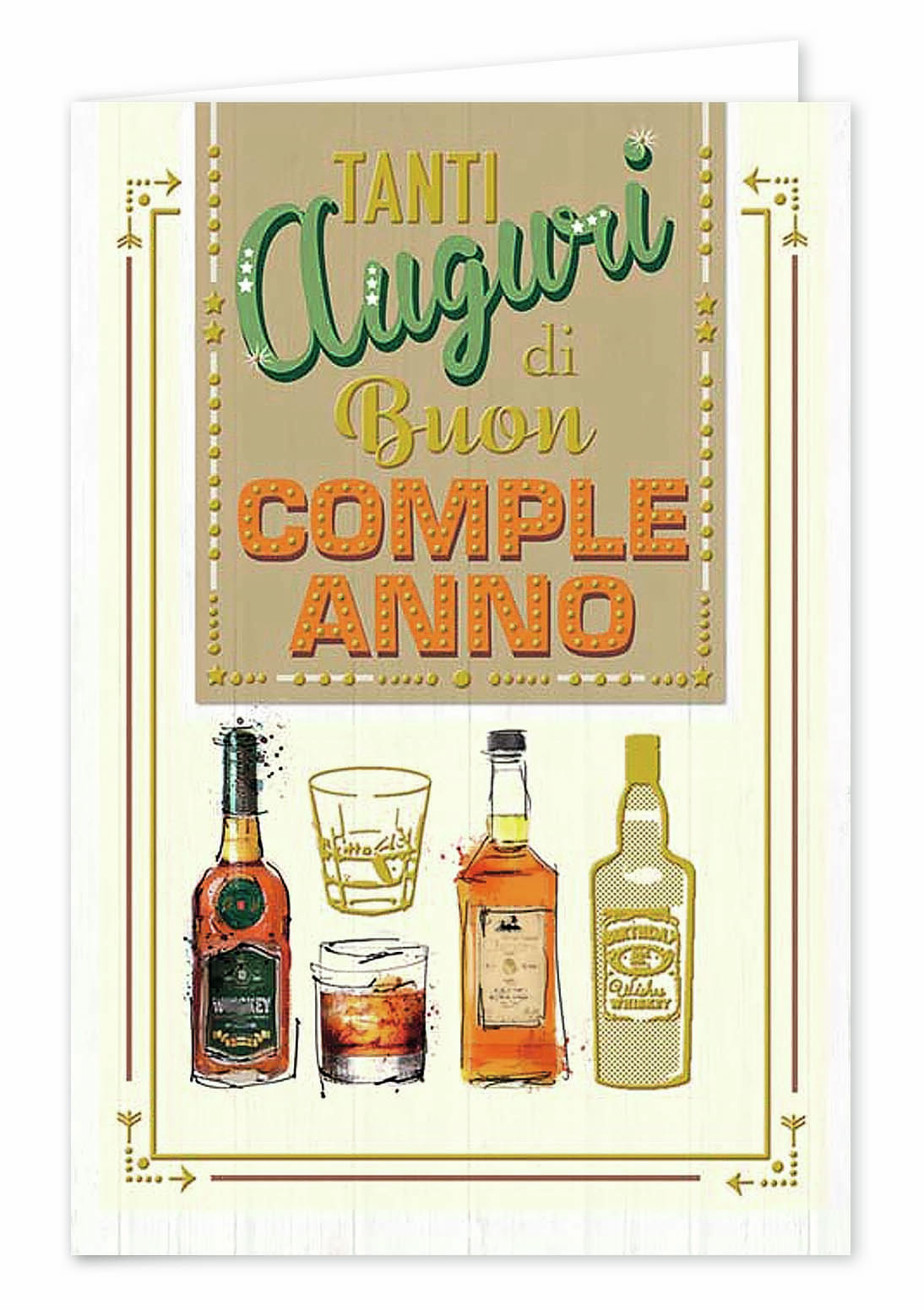 Biglietto d'auguri per lui con BARBECUE E BIRRA - PERSONALIZZATO - Compleanno maschile - Birra - Biglietto d'auguri con cibo e bevande - Cose preferite - Compleanno uomo - Marito - Papà - Italia