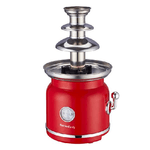 Melchioni Family Melchioni 118370003 fontana di cioccolato Rosso, Acciaio inox 90 W