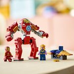 LEGO-Marvel-76263-Iron-Man-Hulkbuster-vs.-Thanos-Gioco-per-Bambini-4--Anni-Action-Figure-con-Aereo-Giocattolo-e-2-Minifigure