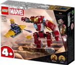 LEGO-Marvel-76263-Iron-Man-Hulkbuster-vs.-Thanos-Gioco-per-Bambini-4--Anni-Action-Figure-con-Aereo-Giocattolo-e-2-Minifigure