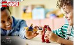 LEGO-Marvel-76263-Iron-Man-Hulkbuster-vs.-Thanos-Gioco-per-Bambini-4--Anni-Action-Figure-con-Aereo-Giocattolo-e-2-Minifigure