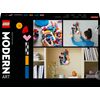 LEGO-ART-31210-Arte-Moderna-Canvas-Astratto-da-Costruire-Hobby-Creativi-Adulti-e-Adolescenti-Idea-Regalo-per-Donne-e-Uomini