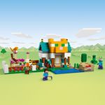 LEGO-21249-Minecraft-Crafting-Box-4.0-Playset-2in1-Torri-Fluviali-o-Cottage-del-Gatto-Giocattoli-d-Azione-per-Bambini-e-Ragazzi