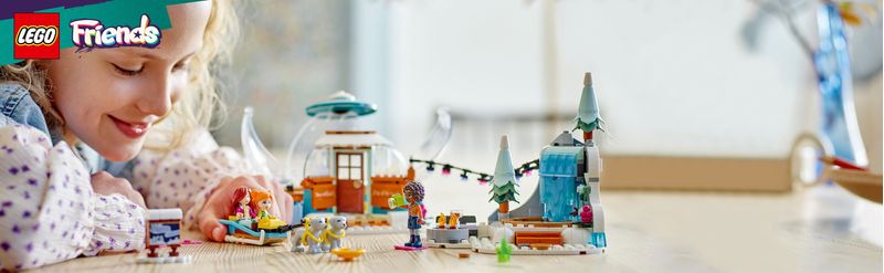 LEGO-Friends-41760-Vacanza-in-Igloo-con-Tenda-da-Campeggio-2-Cani-da-Slitta-e-Mini-Bamboline-Giochi-per-Bambine-e-Bambini