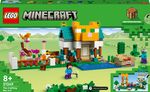 LEGO-21249-Minecraft-Crafting-Box-4.0-Playset-2in1-Torri-Fluviali-o-Cottage-del-Gatto-Giocattoli-d-Azione-per-Bambini-e-Ragazzi