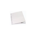 GBC Einbanddeckel ibiStol, DIN A4, Karton, 350 g-qm wei matt, f¼r Plastik-, Draht- und ClickBind