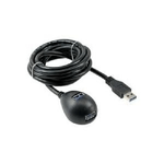 Inline - cavo perdita USB - tipo USB a 9 pin (m) - 9 -pin USB Tipo A (W) - 20m (USB3.0) - Black (35652)